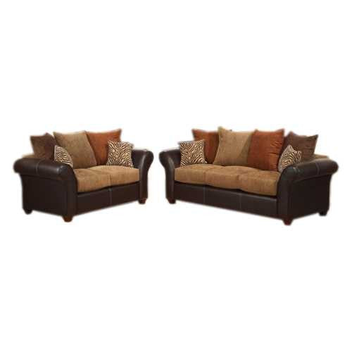 SOFA Y LOVESEAT EN COLOR BRONZE O CHOCOLATE  TRUJILLOS  MARINA